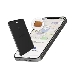 Card tracker Apple+Google Black