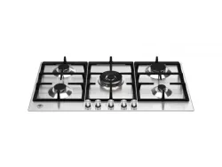 Bertazzoni La Germania P905CLAGX piano cottura Acciaio inox Da incasso 90 cm Gas 5 Fornello(i)