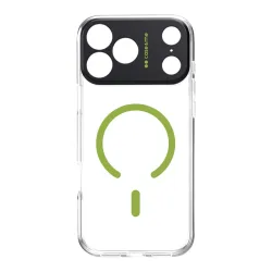 SBS CMCOVCAMTMSIP1769G custodia per cellulare Cover Verde, Trasparente