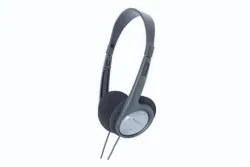 Panasonic RP-HT090E Cuffie Padiglione auricolare Connettore 3.5 mm Nero, Grigio
