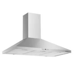Glem Gas GHP964IX cappa aspirante Cappa aspirante a parete Acciaio inox 729 m³/h