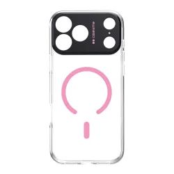 SBS CMCOVCAMTMSIP1769PK custodia per cellulare Cover Rosa, Trasparente