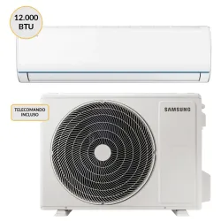 Samsung Condizionatore MONO split Inverter 12000 btu Wi-Fi AR40H12C1BMXEU + AR40H12C1BMNEU Climatizzatore Fisso