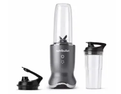 NutriBullet NB1206DGCC 0,9 L Frullatore da tavolo 1200 W Nero, Trasparente