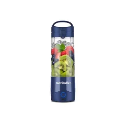 NutriBullet Portable – Mini Frullatore Compatto e Portatile, Ricaricabile USB-C, Smoothie Maker, Blu (NBP003NBL)
