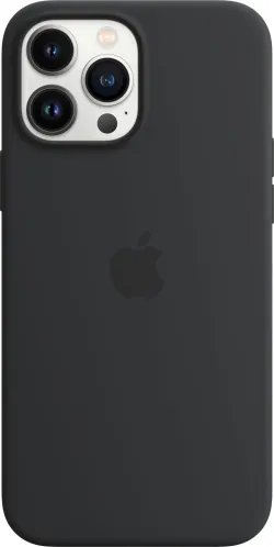 Custodia silicone originale Apple iPhone 13 Pro Max Midnight con MagSafe SCATOLA APERTA