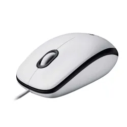 Logitech M100 mouse a filo (bianco)