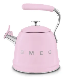 Smeg Bollitore con fischio 50's Style - Rosa LUCIDO - WKF01PK