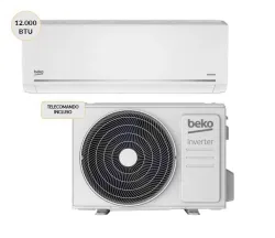 Beko Condizionatore Mono split Inverter 12000btu Wi-Fi BEHPG126 + BEHPG125 Climatizzatore Fisso