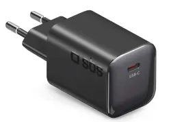 SBS TETRGAN1C45WK Caricabatterie per dispositivi mobili Universale Nero AC Ricarica rapida Interno