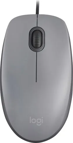 Logitech M110 mouse a filo (grigio)