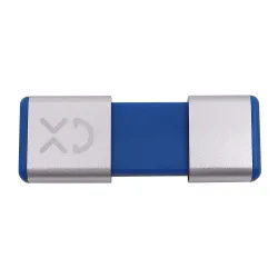 XD Enjoy XDUK666 unità flash USB 64 GB USB Type-A / USB Type-C 3.2 Gen 1 (3.1 Gen 1) Blu, Argento