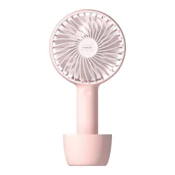 XD Enjoy XDF4P nebulizzatore e ventilatore portatile personale Rosa 9,1 cm
