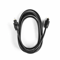 Ekon ECATOSL18K cavo a fibre ottiche 1,8 m TOSLINK Nero
