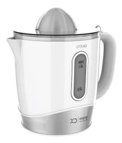 XD Enjoy XDHR882 spremiagrumi elettrico 1 L 30 W Argento, Bianco