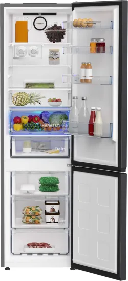 Beko B7RCNE407HXBR: Frigorifero Combinato Beyond, Total No-Frost, 59.5 cm