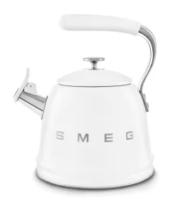 Smeg Bollitore con fischio 50's Style - Bianco LUCIDO - WKF01WH