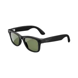 Occhiali Ray-Ban Meta Wayfarer RW4006 nero lucido G15-verde Smart AI come nuovi