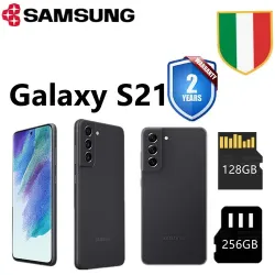 Nuovo Samsung Galaxy S21 5G SM-G991 - 256GB 128GB - Nero