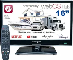 ® 16" Smart TV (Webos) 12V Full HD LED 230V 24V Triplo Sintonizzatore: Satellita