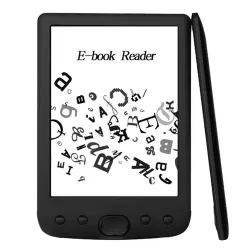 Lettore Ebook Portatile 6 Pollici Schermo Inchiostro Lettore Elettrico 8GB Memoria Digital8964