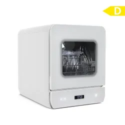 Puluomis Lavastoviglie 5L Mini Lavastoviglie Lavastoviglie da Tavolo 7 programmi