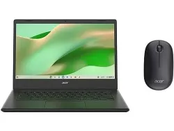 Acer Chromebook CBOA314-1HC5GY + Mouse Intel® Celeron® N N4500 35,6 cm (14") Full HD 4 GB DDR4-SDRAM 64 GB eMMC Wi-Fi 5 (802.11ac) ChromeOS Nero QWERTY Italiano