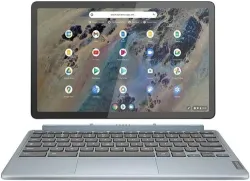 Lenovo IdeaPad Duet 3 11" Chromebook computer portatile (4 GB RAM, 64 GB eMMC) - blu nebbioso