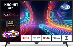 Inno Hit Smart TV 55 Pollici 4K Ultra HD Display LED Web OS Nero IH55UWB4