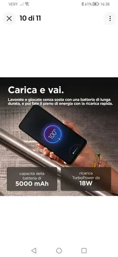 Motorola moto G35 5G 17,1 cm (6.72") Doppia SIM Android 14 USB tipo-C 4 GB 256 GB 5000 mAh Verde