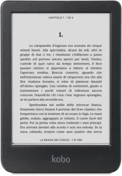 Rakuten Kobo Clara BW lettore e-book 6" Touch screen Memoria 16 GB Wi-Fi Black