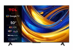 TCL Smart TV 50" Display LED 4K UHD Sistema Google TV Classe F Titanio 50P61B