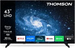 43 Pollici (109 Cm) 4K UHD LED Smart TV Con Fire TV, Controllo Vocale Alexa, Air