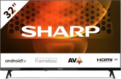 32FH6EA 32" LED Smart TV, Frameless, HD Ready Android 11, DVB-T2/S2, Wi-Fi, 3Xhd