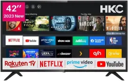NHV42H3 Smart TV 42 pollici (106 cm) Televisore con Netflix, Prime Video, Rakute