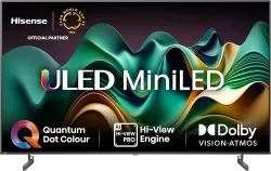 TV 55" Mini-LED 4K 55U62NQ, Smart TV VIDAA U7, Dolby Vision IQ, HDR 10+ Adaptive