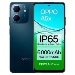 OPPO A5x 16,9 cm (6.67") Doppia SIM Android 15 4G USB tipo-C Blu scuro