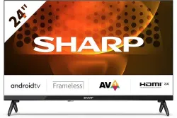 24FH6EA 24" LED Smart TV, frameless, HD Ready Android 11, DVB-T2/S2, Wi-Fi, 3xHD