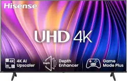 HISENSE 43"  4K 2024 43E63NT, Smart TV VIDAA U7, Dolby Vision, HDR 10+,