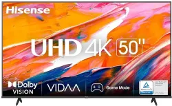 50" UHD 4K 50A6K, Smart TV VIDAA U6, Dolby Vision, HDR 10+, Alexa, Tuner DVB-T2/