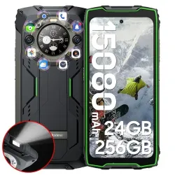 Blackview BV9300 Pro 4G Rugged Smartphone 24GB+256GB 6,7" 15080mAh Telefono NFC