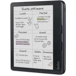 Kobo N428 Lettore e-book 7" Touch screen Memoria 32 GB Wi-Fi Colore Nero
