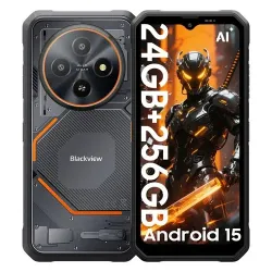 Blackview FORT 2 4G Rugged Smartphone 24GB+256GB 6,56" Android 15 Telefono NFC