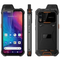 Smartphone robusto Android 6,3" 4G PTT walkie talkie radio telefono cellulare sbloccato