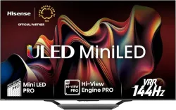 TV 55" Mini-LED 4K 55U72NQ, Smart TV VIDAA U7, Dolby Vision IQ, HDR 10+ Adaptive