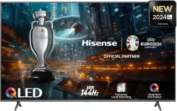 Hisense TV 75" QLED 4K 144Hz 75E77NQ PRO, Smart TV VIDAA U7, Dolby Vision IQ, HD