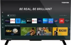 Toshiba Smart TV 40 Pollici Full HD QLED Vidaa HDR10 Classe E Nero 40QV2F63DA