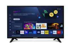 Televisore SMART Vidaa TV 32 Pollici QLED HD Nordmende Cuffie Netflix Amazon