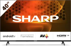 40FH6EA 40" LED Smart TV, Frameless, FHD Android 11, DVB-T2/S2, Wi-Fi, Nero, 3xH