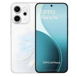 OPPO 14 5G Reno 16,7 cm (6.59") Doppia SIM Android 15 USB tipo-C 12 GB 256 GB 6000 mAh Bianco